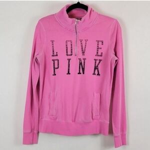 PINK Victoria Secret Pink Long Sleeve Pullover Sweatshirt Size XS